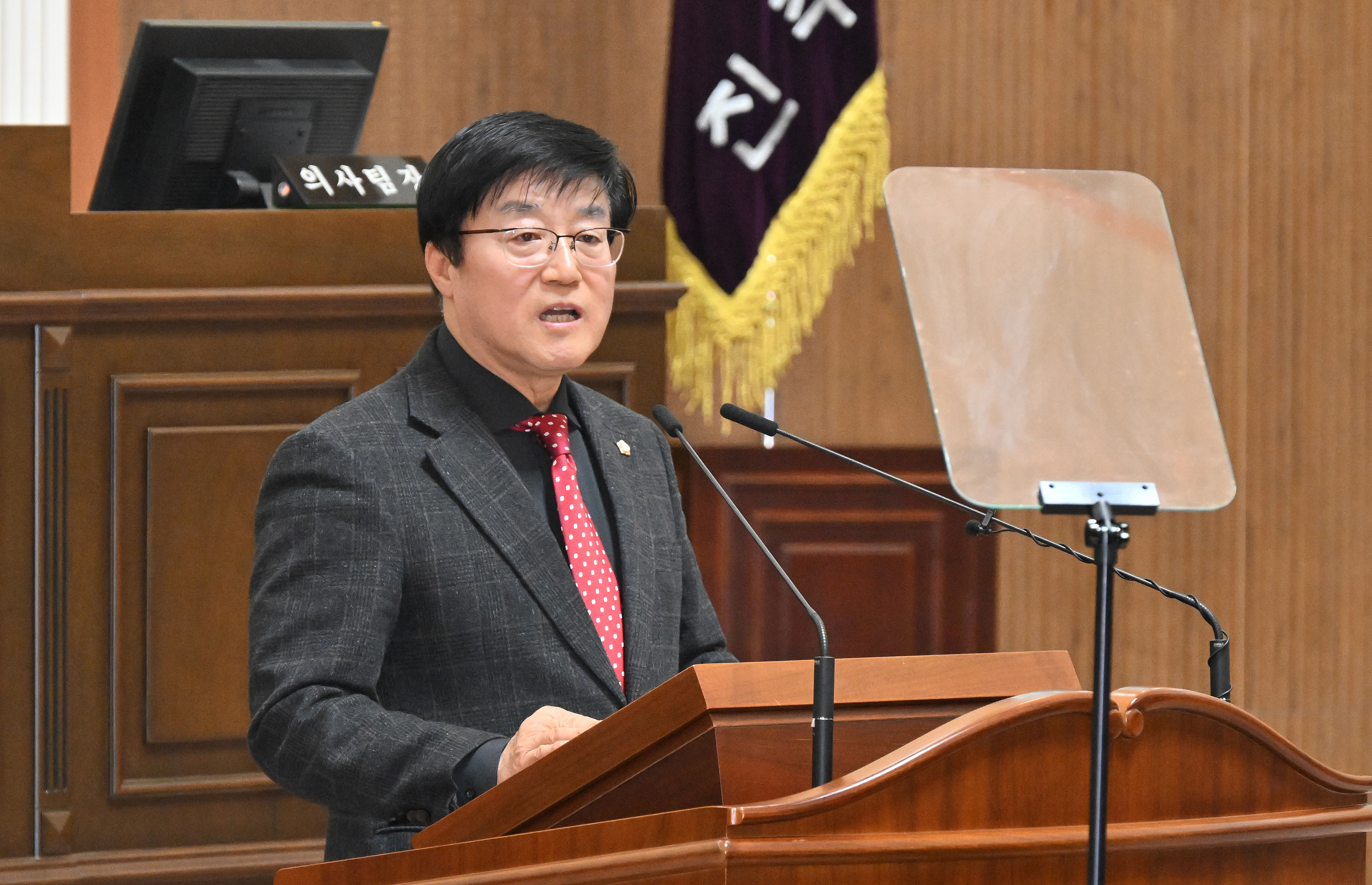 '제271회 진주시의회 임시회 2차 본회의(5분 자유발언)' 게시글의 사진(4) 'DSC_3971.JPG'