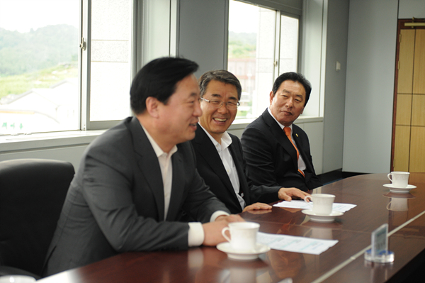 2011년 도지사 순방 환담 