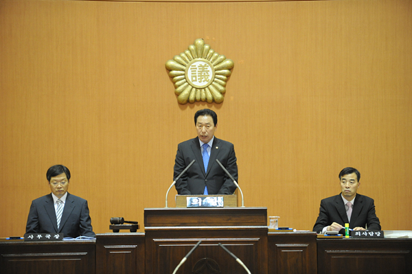 제 147회 진주시의회 정례회 제1차 본회의