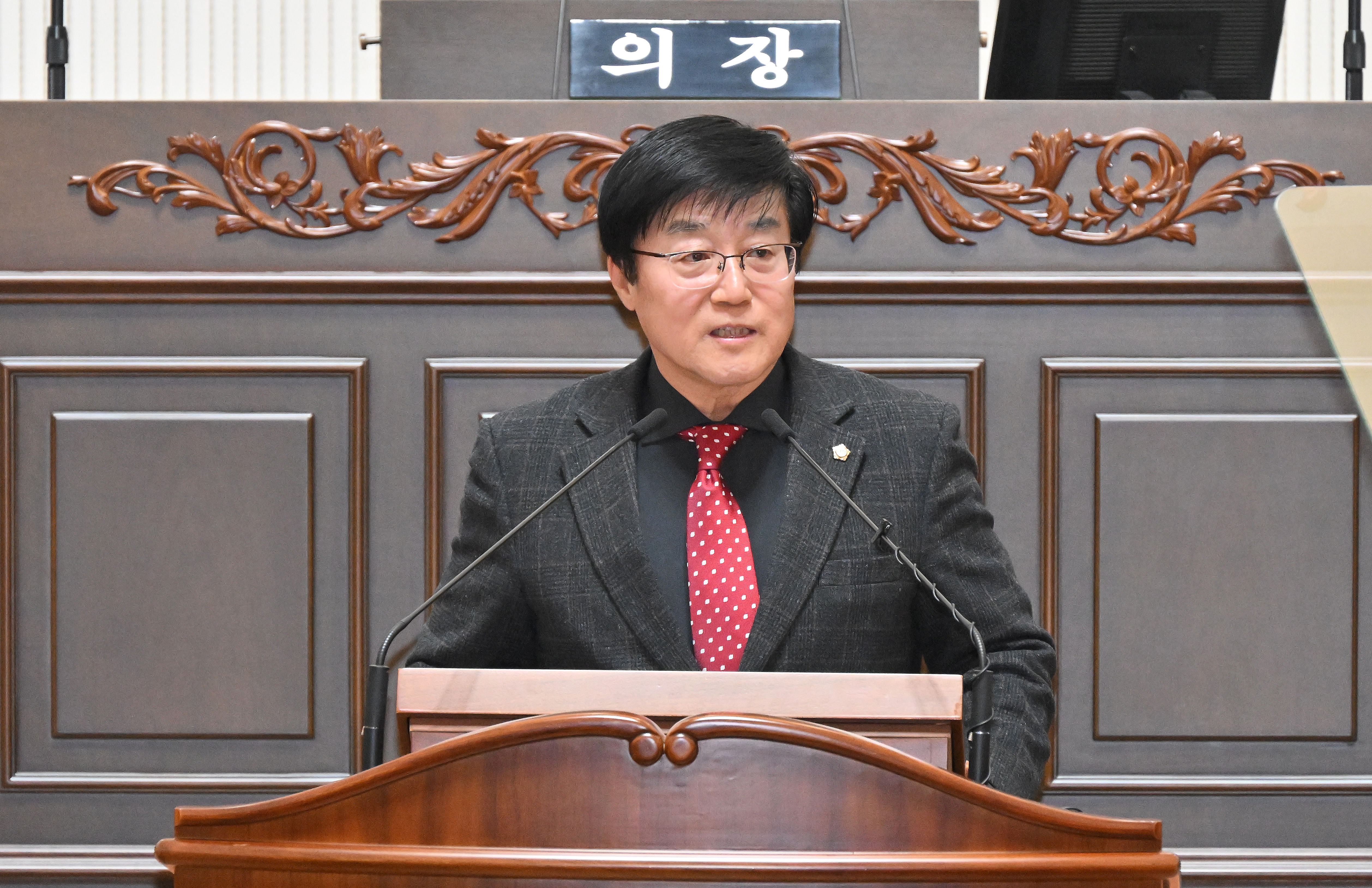 '제271회 진주시의회 임시회 2차 본회의(5분 자유발언)' 게시글의 사진(3) 'DSC_3874.JPG'