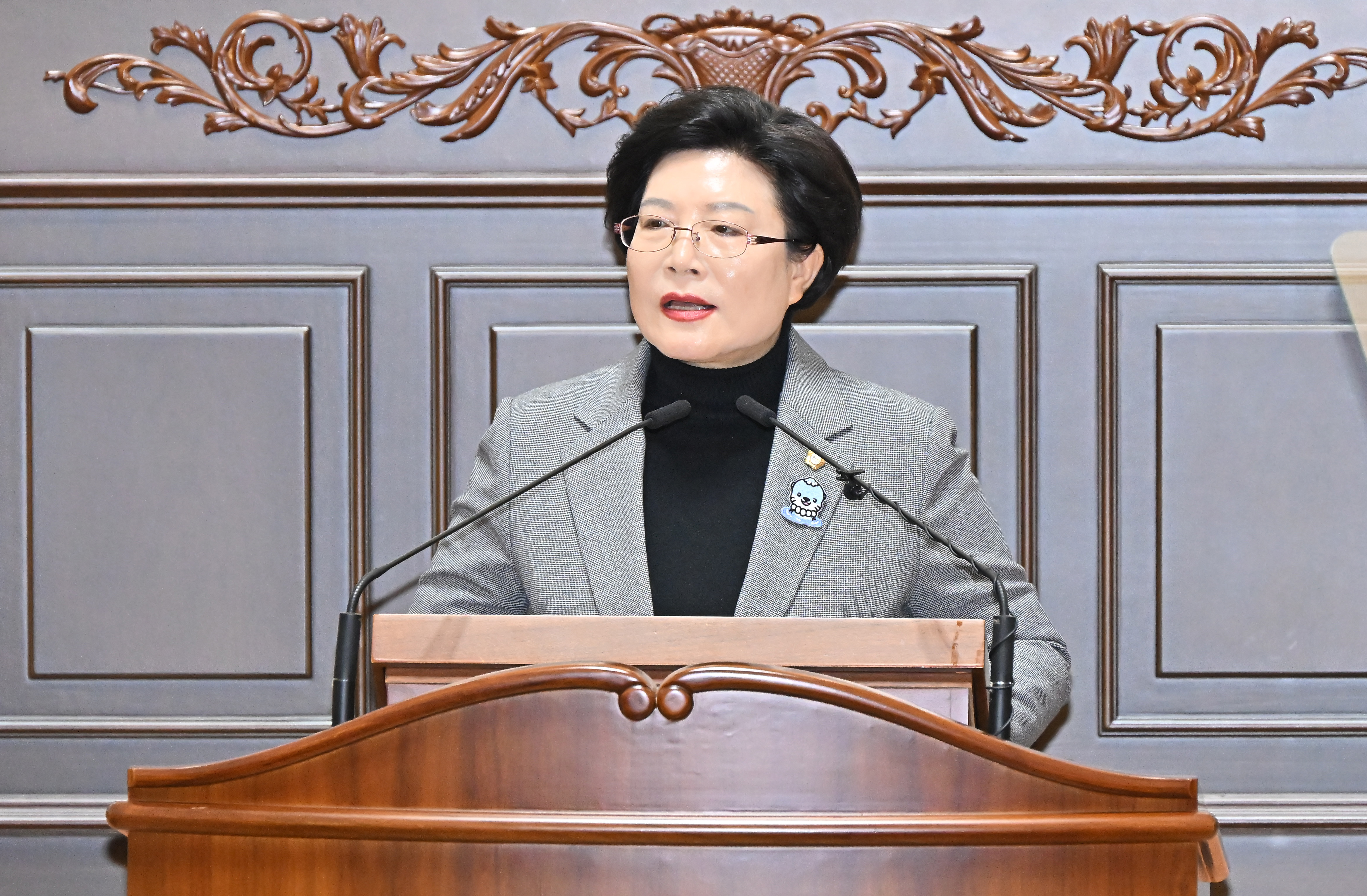 '제263회 진주시의회 임시회 1차 본회의(5분 자유발언)' 게시글의 사진(7) 'DSC_9029.JPG'
