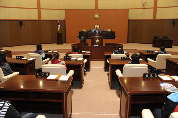 천전초등학교 어린이 견학 방문