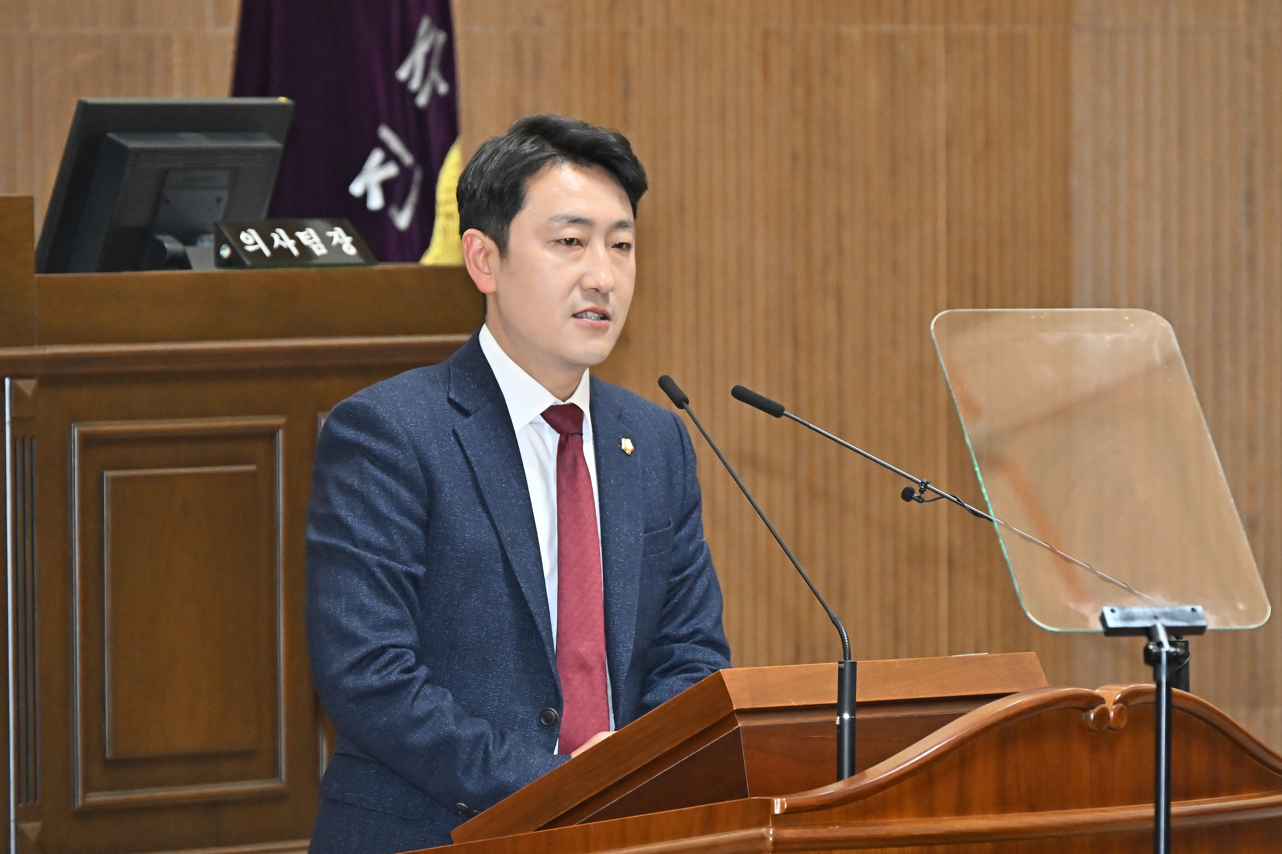'제263회 진주시의회 임시회 1차 본회의(5분 자유발언)' 게시글의 사진(4) 'DSC_9320.JPG'