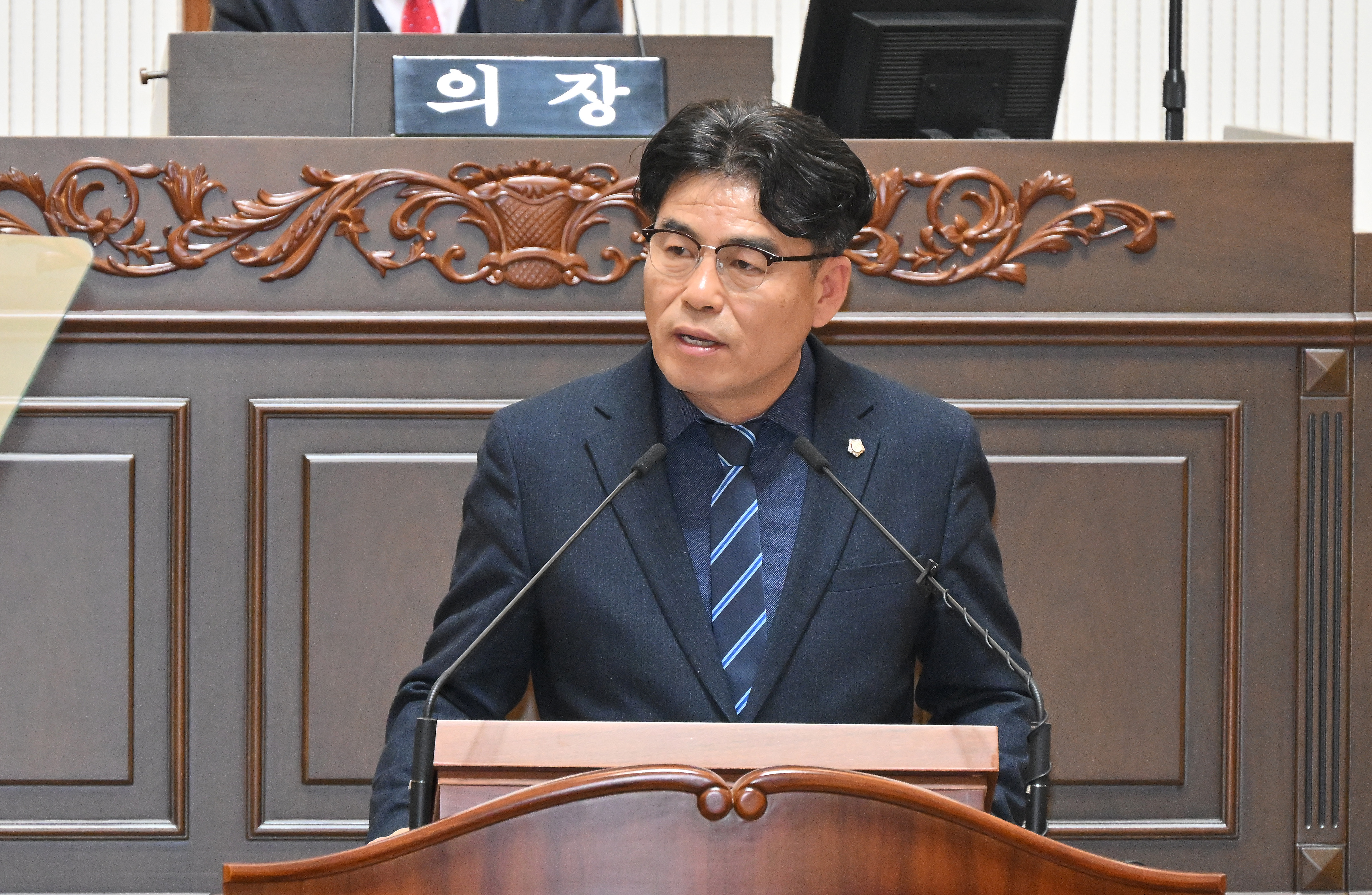 '제271회 진주시의회 임시회 2차 본회의(5분 자유발언)' 게시글의 사진(1) 'DSC_3833.JPG'