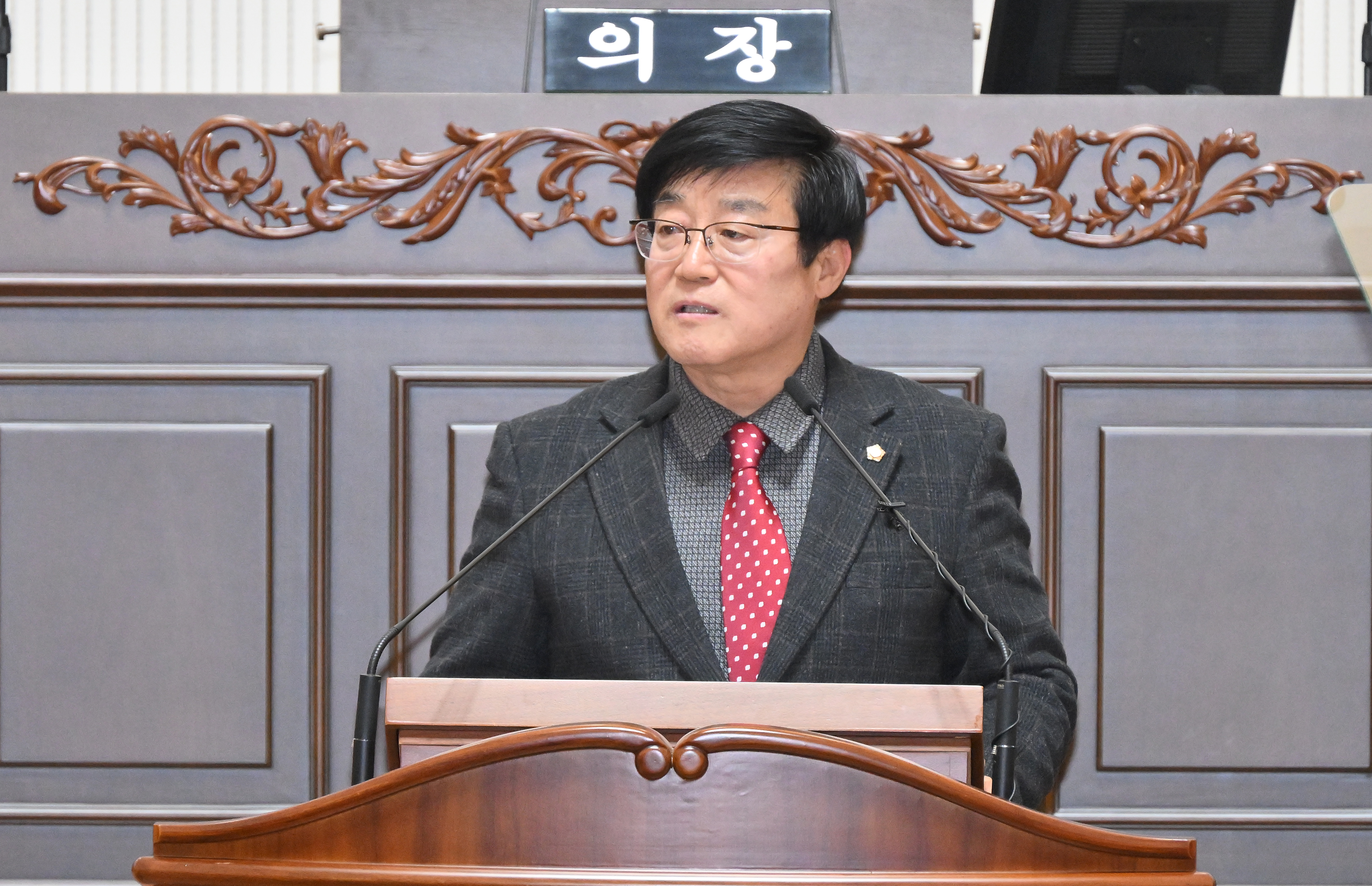 '제271회 진주시의회 임시회 제1차 본회의(우주항공산업진흥원 서부경남 설립 촉구 건의안)' 게시글의 사진(2) 'DSC_6371.JPG'