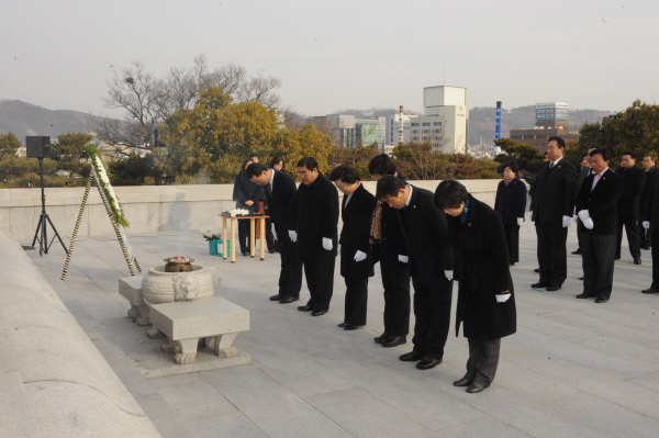 2011년도 신년 참배