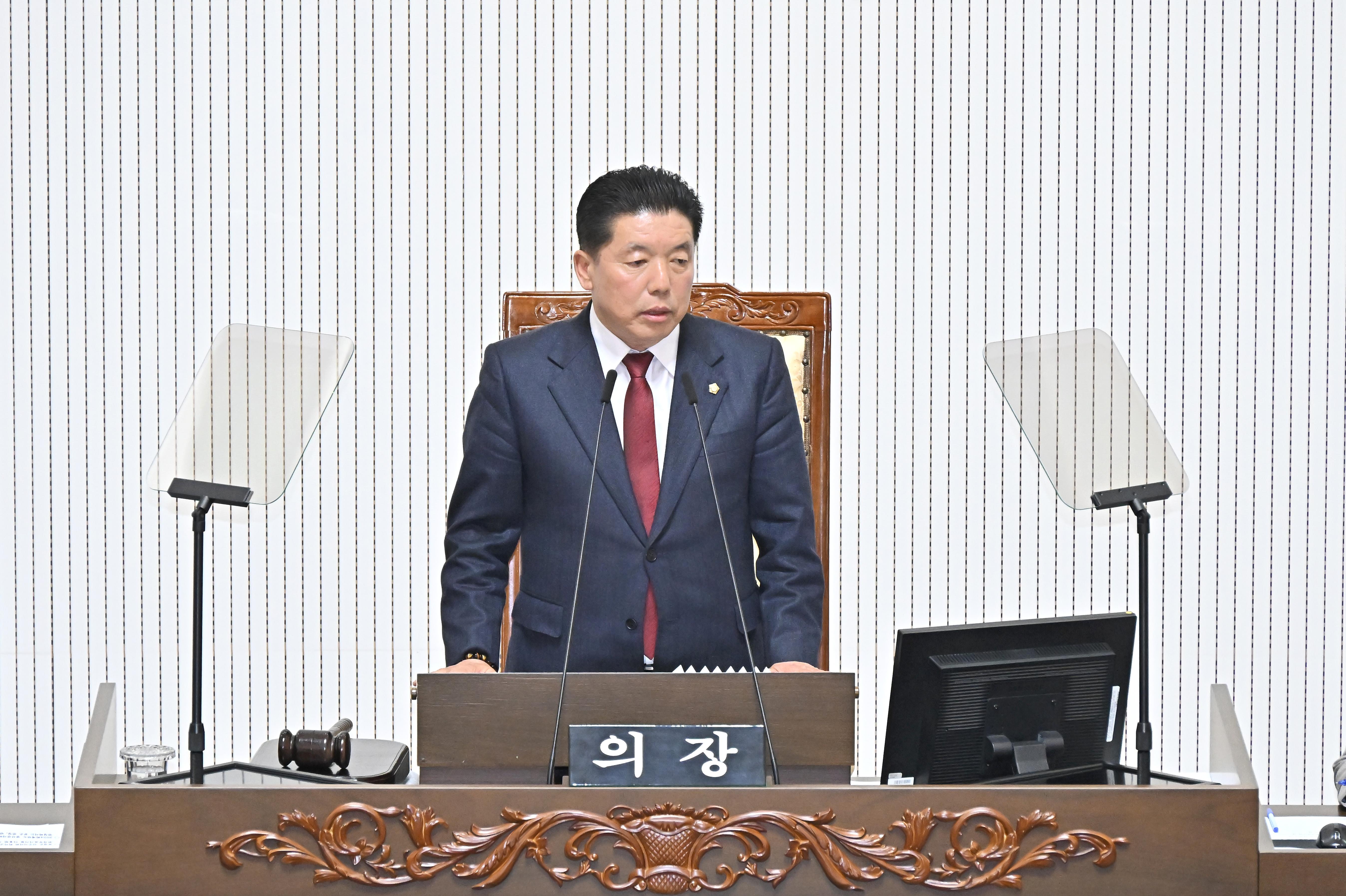 '제263회 진주시의회 임시회 1차 본회의' 게시글의 사진(6) 'DSC_8659.JPG'