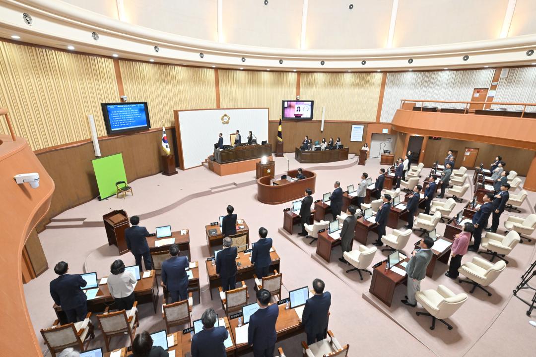제265회 진주시의회 임시회 1차 본회의