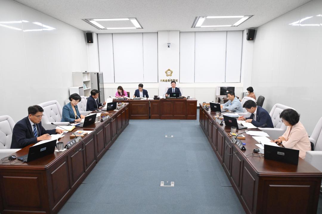 상임위원회 활동(기획문화위원회)