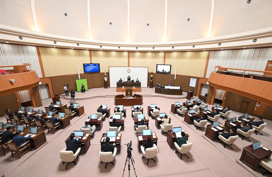 제275회 진주시의회 임시회 1차 본회의