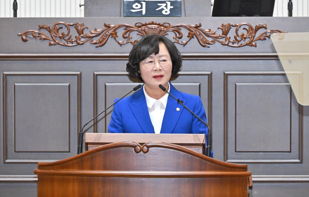 제272회 진주시의회 임시회 1차 본회의(5분 자유발언)