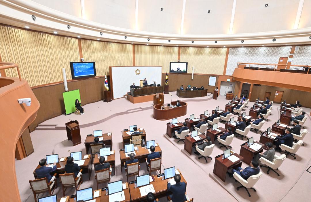 제264회 진주시의회 임시회 1차 본회의