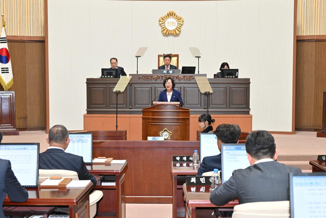 제270회 진주시의회 제2차 정례회 3차 본회의(이상 기후에 따른 단감 탄저병 농가 피해 대책 마련 촉구 건의안)