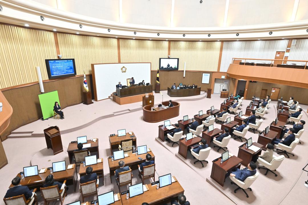 제265회 진주시의회 임시회 2차 본회의