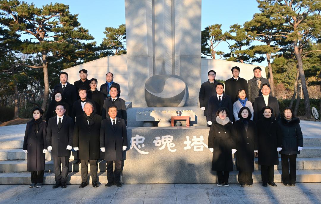 2026년 신년참배(충혼탑)