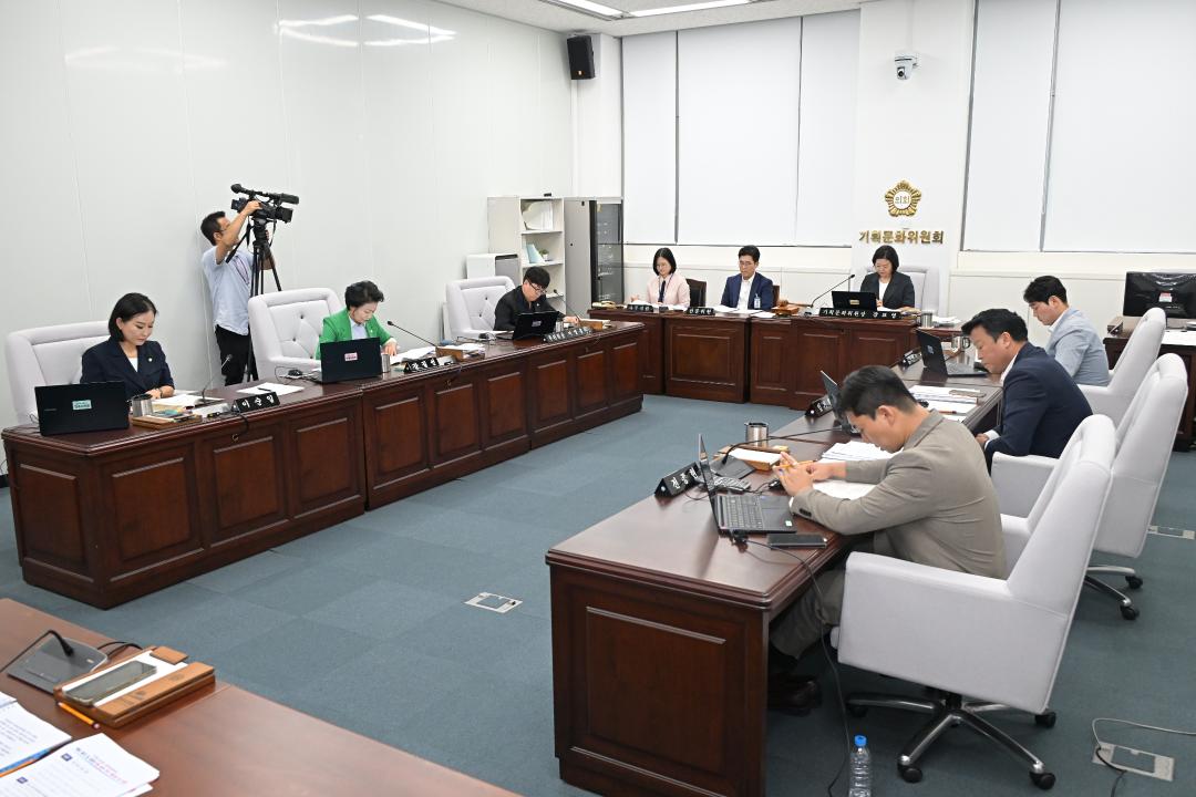 상임위원회 활동(기획문화위원회)