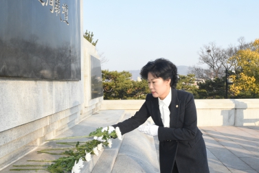 2017년 신년 참배