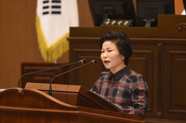 제181회 진주시의회 임시회 제1차 본회의  5분 자유발언 .