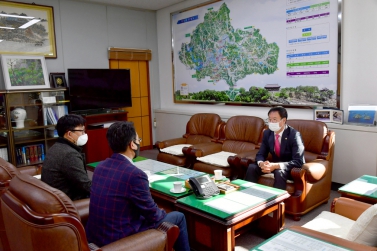 서경방송국 방송운영국장 방문
