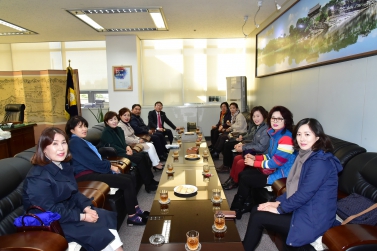 진주시 바르게살기 협의회(여성회)방문