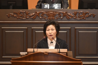 제182회 진주시의회 제2차 정례회 3차 본회의 5분 자유발언 .