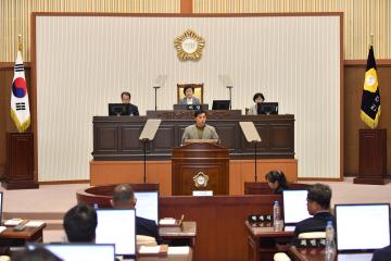 제249회 진주시의회 임시회 2차 본회의(5분 자유발언)