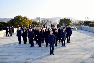 2020년 진주시의회 신년참배