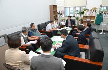 도시환경위원회 진주 지역 택시 연합회 간담회