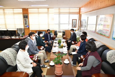 평거초등학교 찾아 간담회 가져