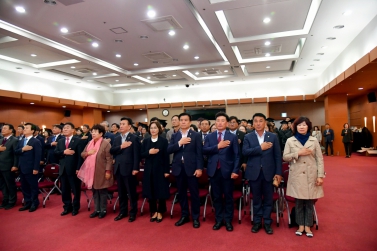 2019년 진주시 농업인대학 졸업식 