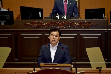 제213회 진주시의회 임시회 제1차 본회의(5분자유 발언)