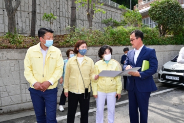 기획문화위원회 현장방문(비봉지구 새뜰마을)