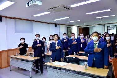 진주시자원봉사단체협의회 사무실 개소식