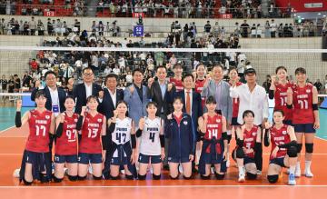 2025 진주국제여자배구대회 한일전 경기