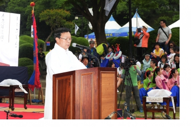 제15회 진주논개제 개제식