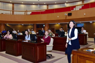 한국선교회 유학생 의회방문