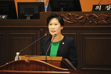 제172회 진주시의회 정례회 2차 본회의 5분 자유발언 .