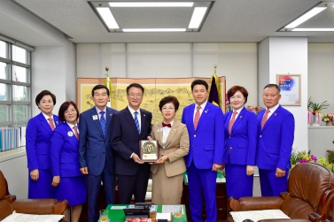국제라이온스협회 355-E지구 방문