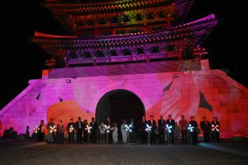 2025 국가유산 미디어아트 진주성 개막식