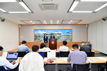 진주시의회 회의 인터넷 생중계(안) 기자회견