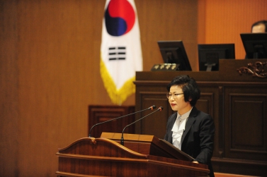 제172회 진주시의회 1차 정례회 강길선 의원 5분 자유발언 .