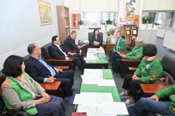  도시환경위원회 진주시 자율방재단 간담회