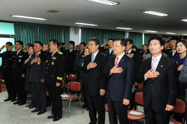 유계현 진주시의회의장 119소방의 날 축사