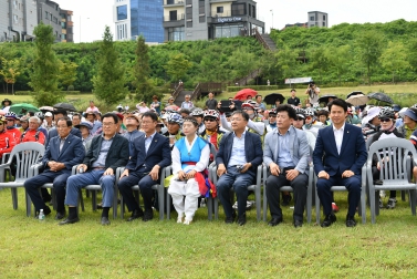 상평교-혁신도시 자전거도로 개통식