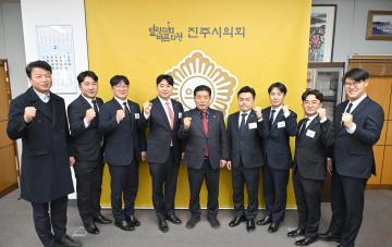 진주남강청년회의소 임원진 방문