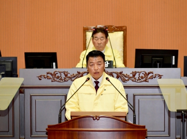 제218회 진주시의회 임시회 제1차 본회의 (심사결과 보고)