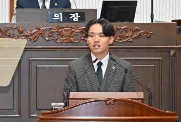 제269회 진주시의회 임시회 2차 본회의(5분 자유발언)