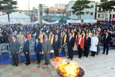 3.1절기념 만세운동 재현행사 유계현 의회의장 ,시의원 참석