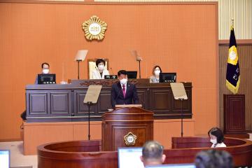 제239회 진주시의회 임시회 4차 본회의(의회운영위원장 선거 및 당선인사)