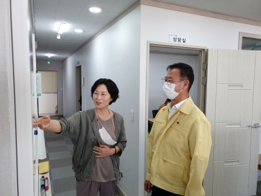 서부시니어클럽 방문(현안청취 및 직원 격려)